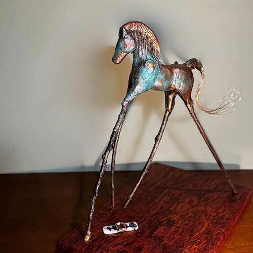 Click to view detail for Cleopatra 18 x 17 x 11 $1800